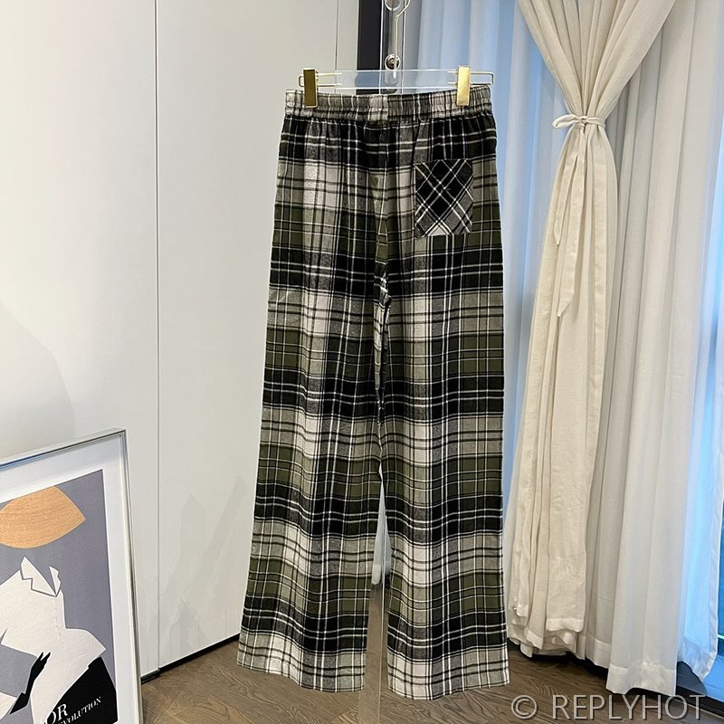 아크네스튜디오 체크 바지