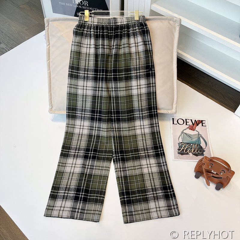 아크네스튜디오 체크 바지