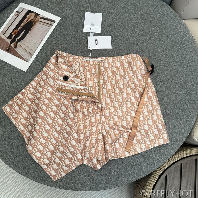 디올 오블리크 숏팬츠