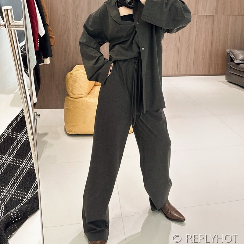 더로우 THE ROW 스트레이트 팬츠