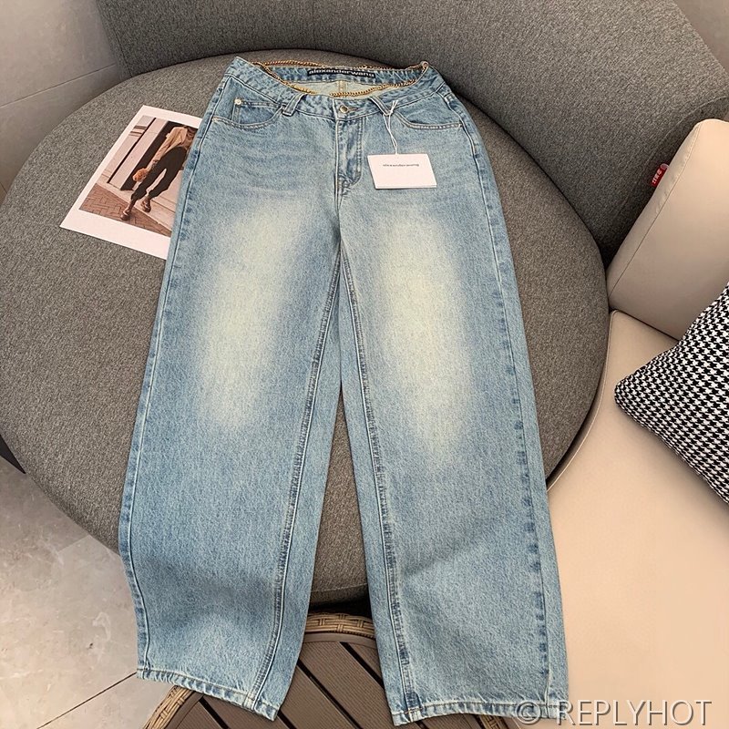 알렉산더왕 체인 청바지