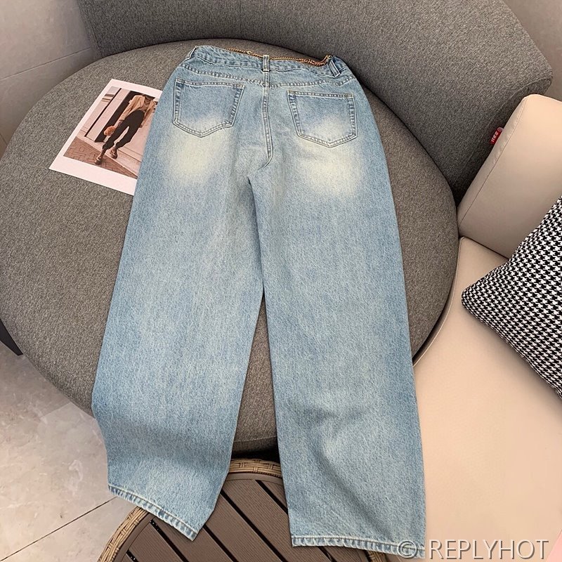 알렉산더왕 체인 청바지