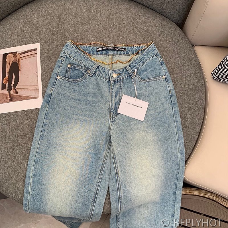 알렉산더왕 체인 청바지