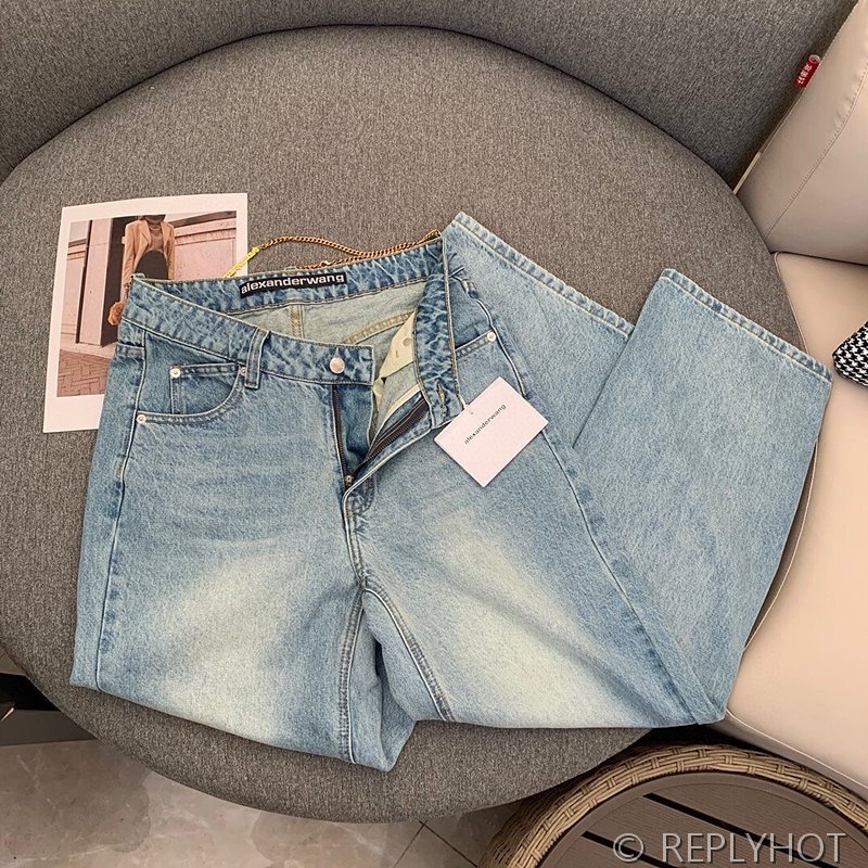 알렉산더왕 체인 청바지