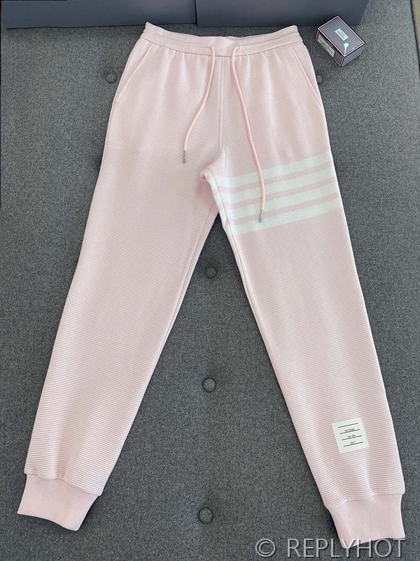 톰브라운 스트레이트 캐주얼 팬츠 핑크