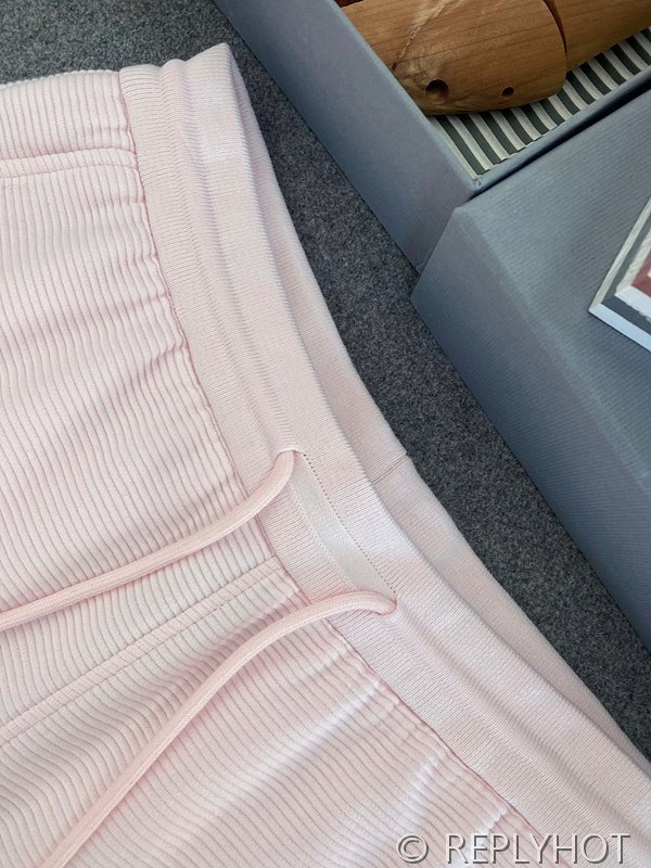 톰브라운 스트레이트 캐주얼 팬츠 핑크