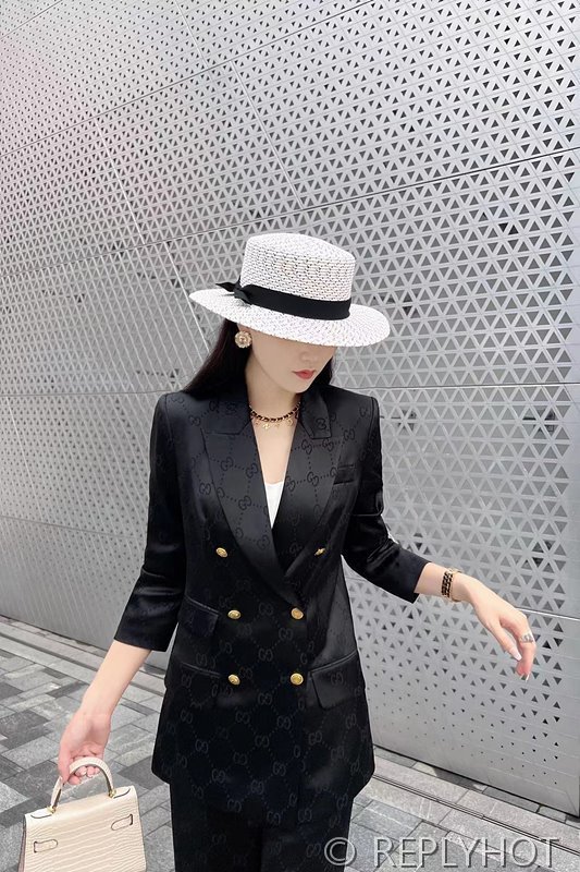 구찌 쟈가드 골드버튼 정장코트&바지 세트