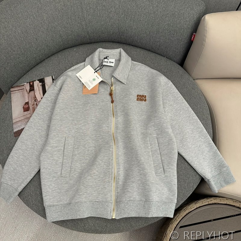 미우미우 저지 블루종 스커트 set [매장가 600만원대]