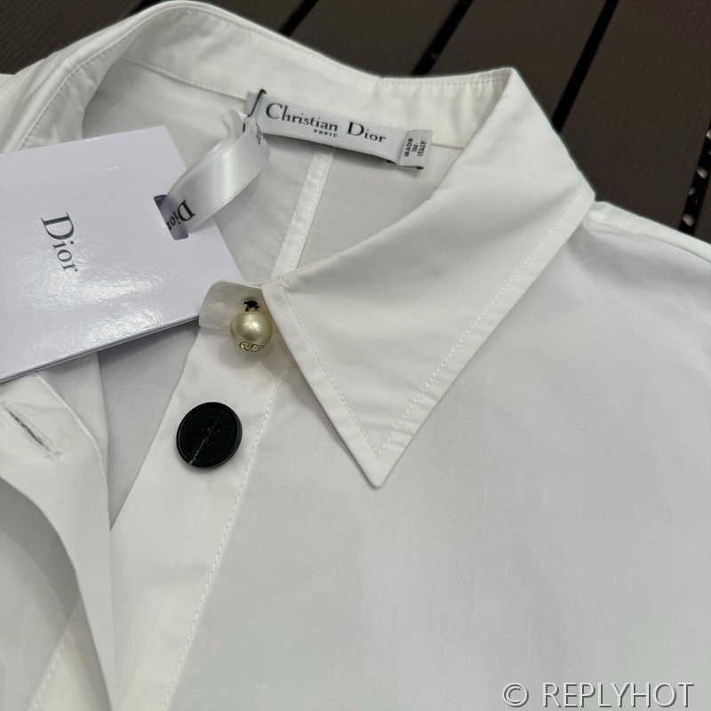 디올 벨트 셔츠 드레스 [매장가 580만원대]