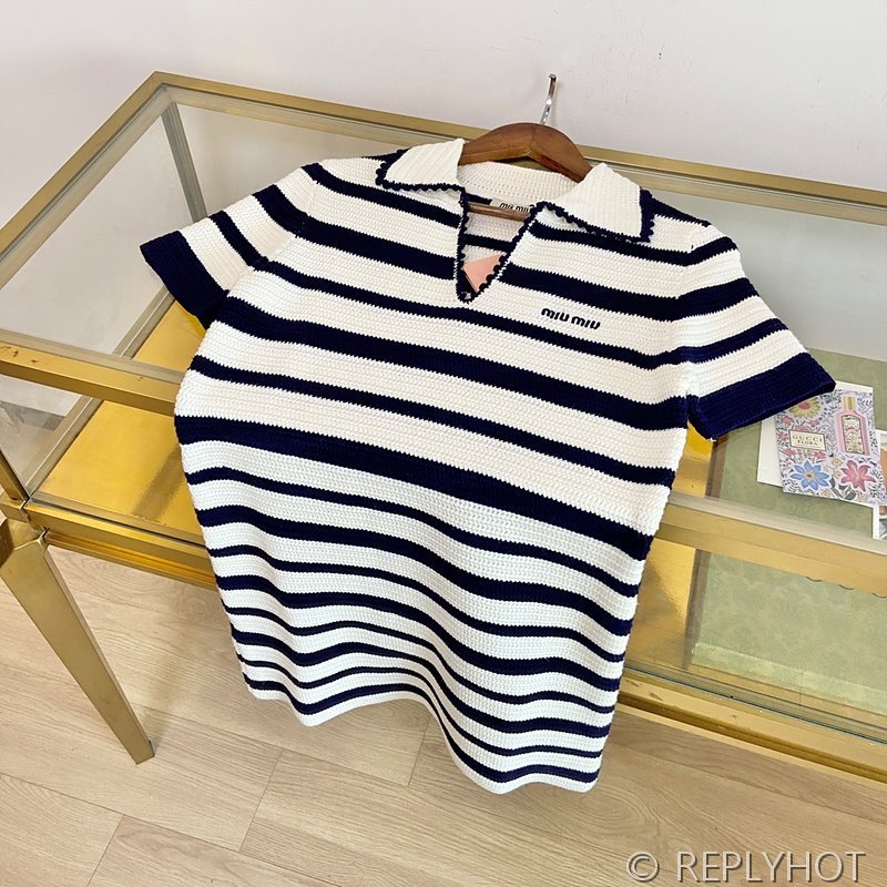 미우미우 코튼 폴로 드레스 [매장가 320만원대]