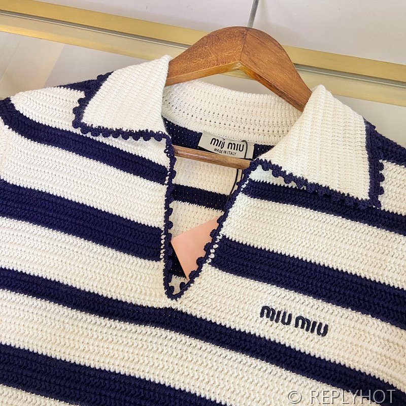 미우미우 코튼 폴로 드레스 [매장가 320만원대]