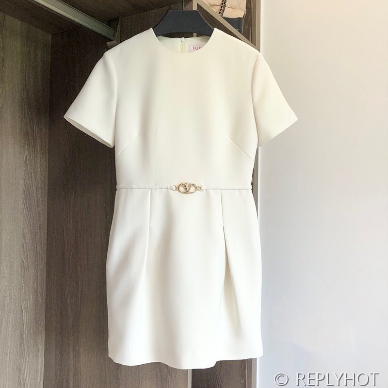 발렌티노 크레이프 쿠튀르 미니 드레스 [매장가 460만원대]