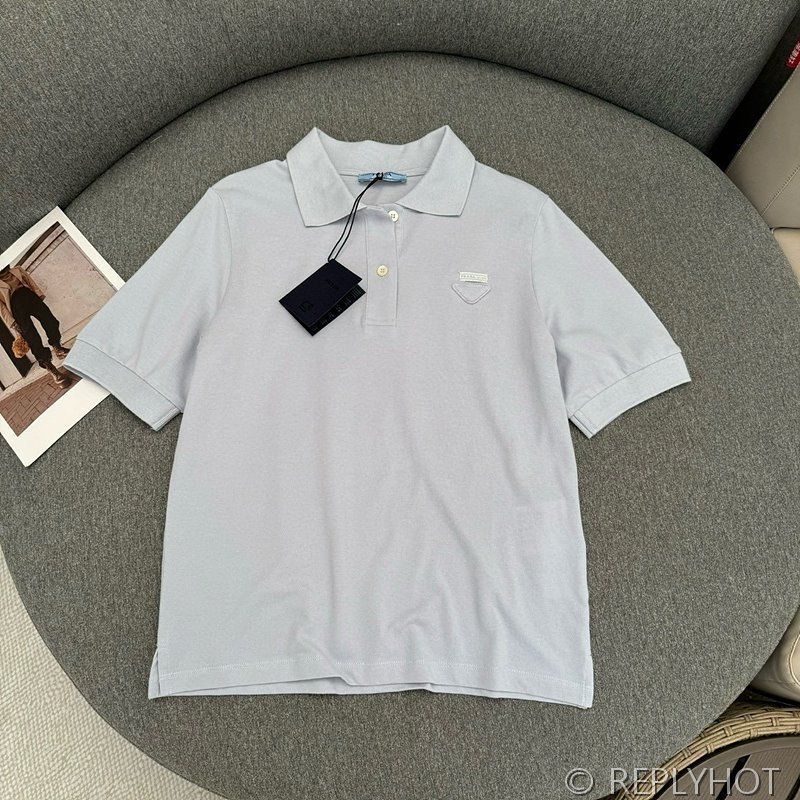 프라다 플리츠 피케 폴로 셔츠 스커트 [매장가 250만원대]