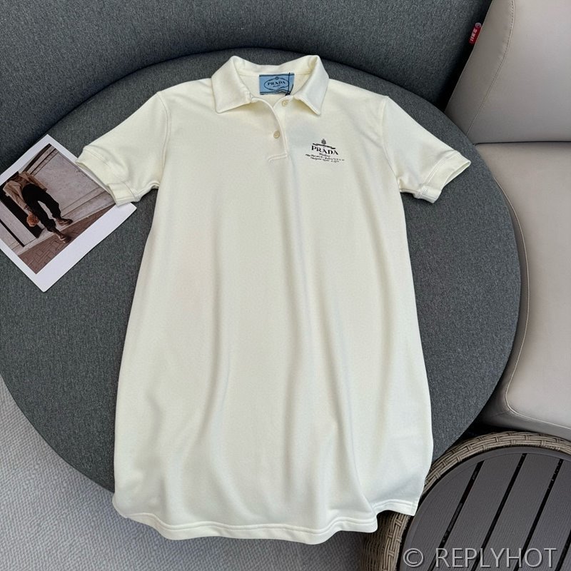 프라다 쇼트 플리스 드레스 [매장가 210만원대]