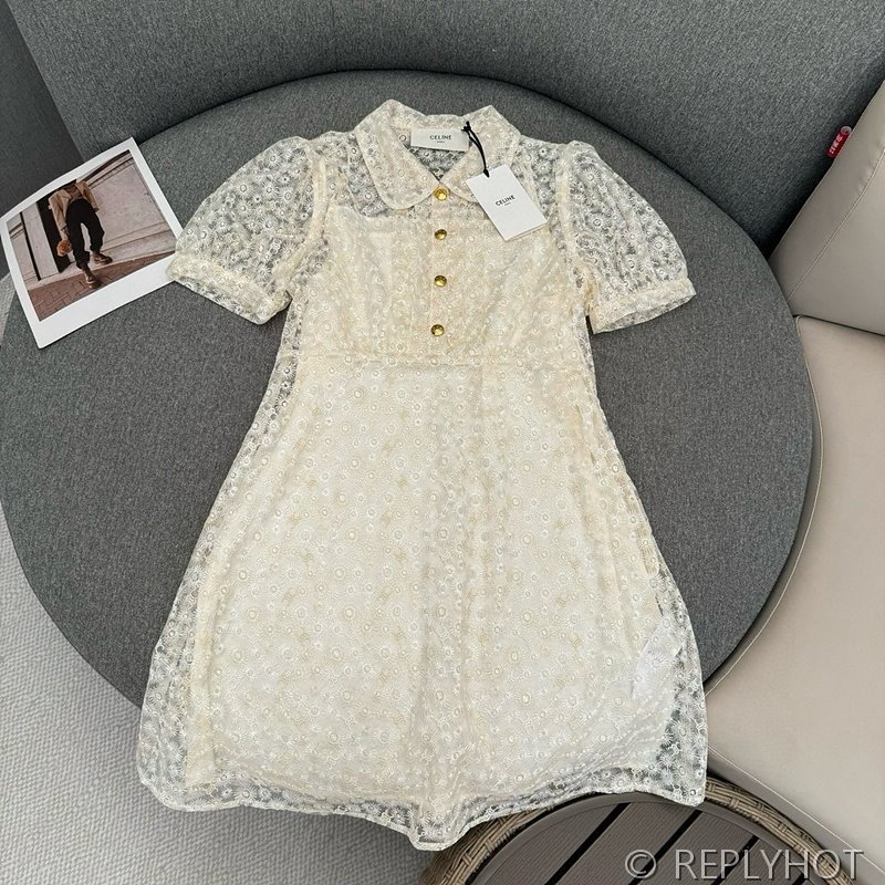 셀린느 자수 베이비돌 미니 드레스 [매장가 520만원대]