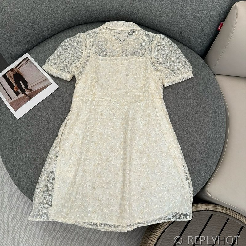 셀린느 자수 베이비돌 미니 드레스 [매장가 520만원대]