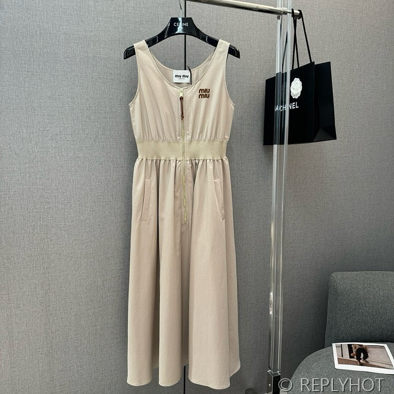 미우미우 파나마 코튼 드레스 [매장가 450만원대]