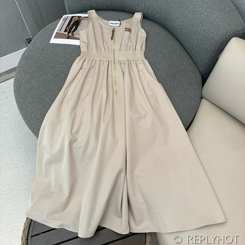 미우미우 파나마 코튼 드레스 [매장가 450만원대]