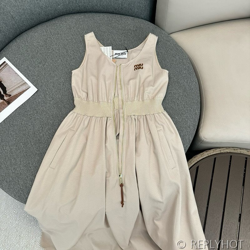 미우미우 파나마 코튼 드레스 [매장가 450만원대]