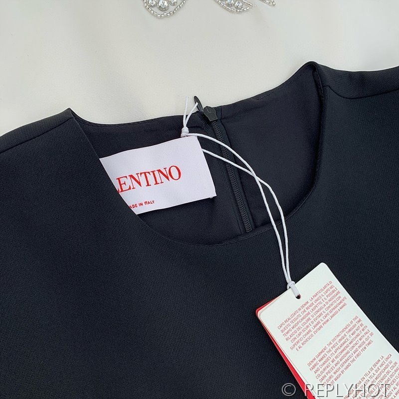 발렌티노 로즈 리틀 드레스