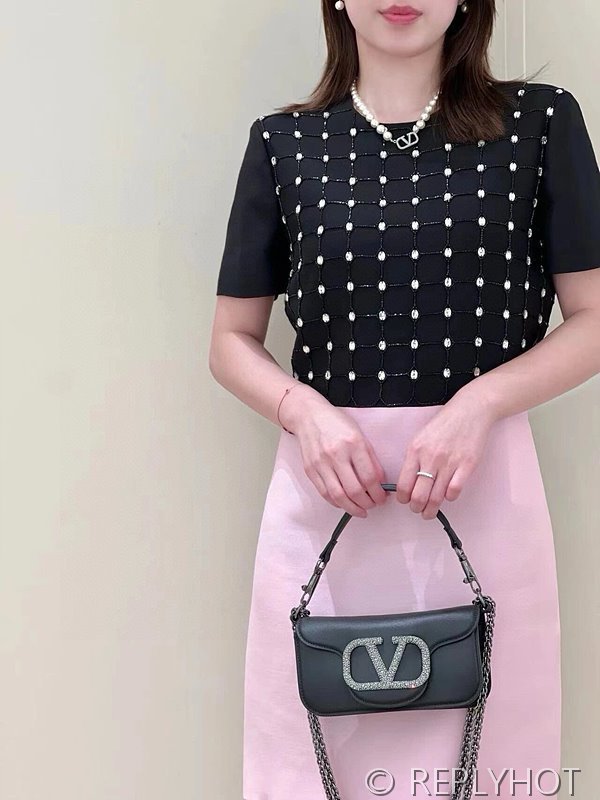 발렌티노 다이아블랙핑크 원피스