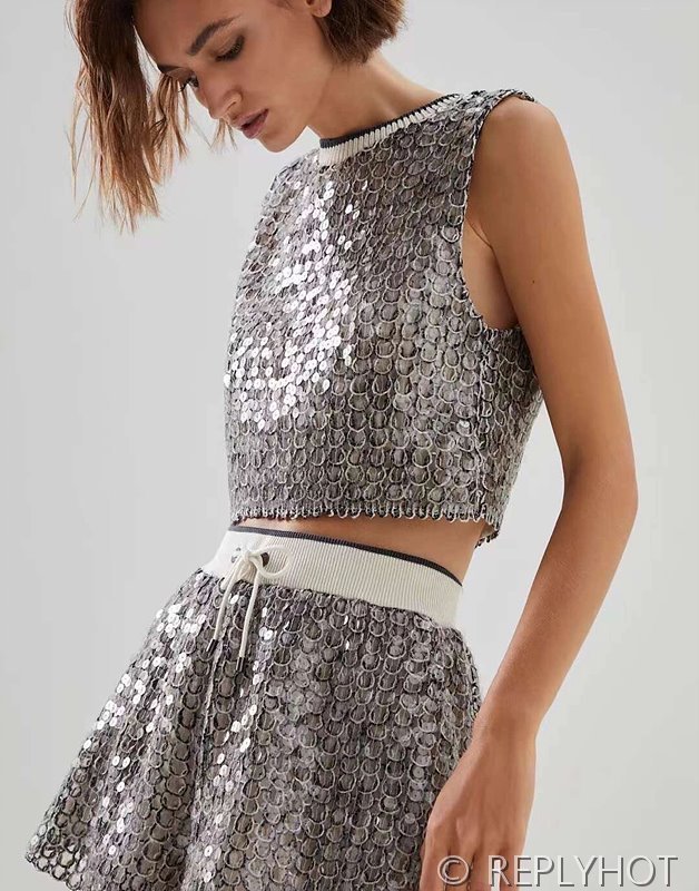 브루넬로 쿠치넬리 옥스퍼드 피쉬스케일 페일럿 투피스 세트