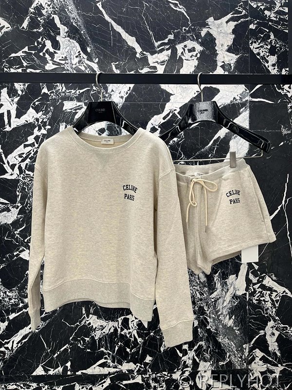 셀린느 맨투맨 트레이닝복 투피스 세트