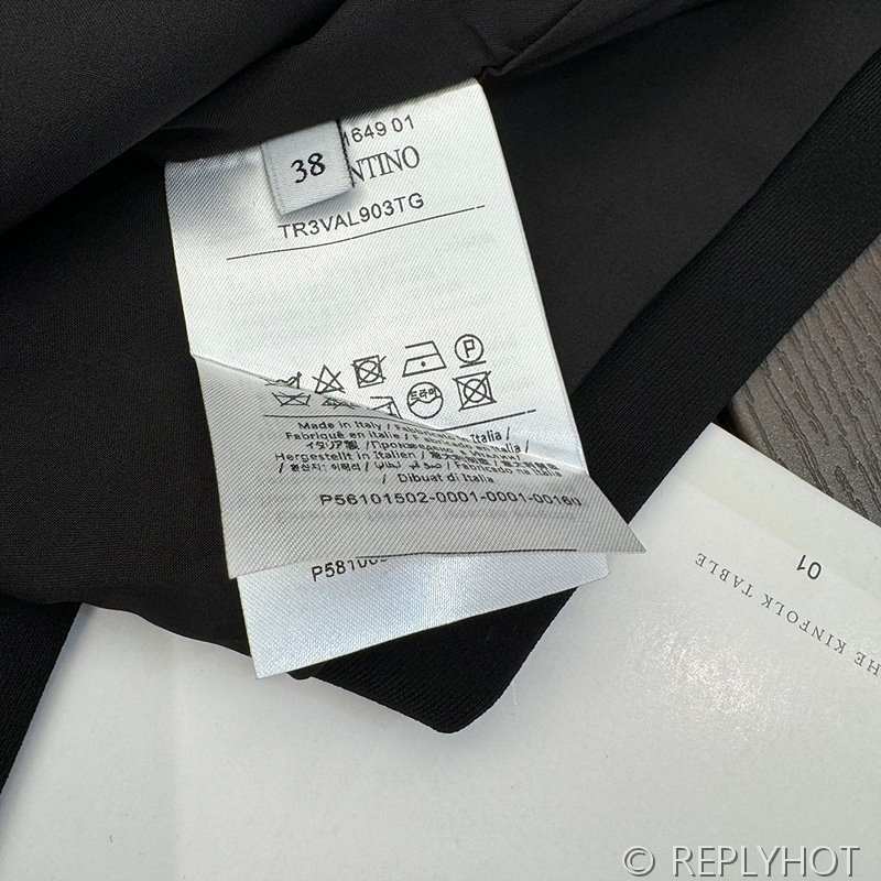 발렌티노 크리스탈 다이아몬드 리본 서스펜더 드레스