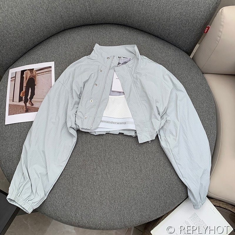 알렉산더왕 페이크 투피스 숏 재킷 캐주얼 팬츠 스포츠 슈트