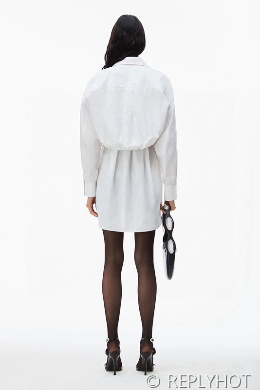 알렉산더왕 페이크 투피스 셔츠 드레스