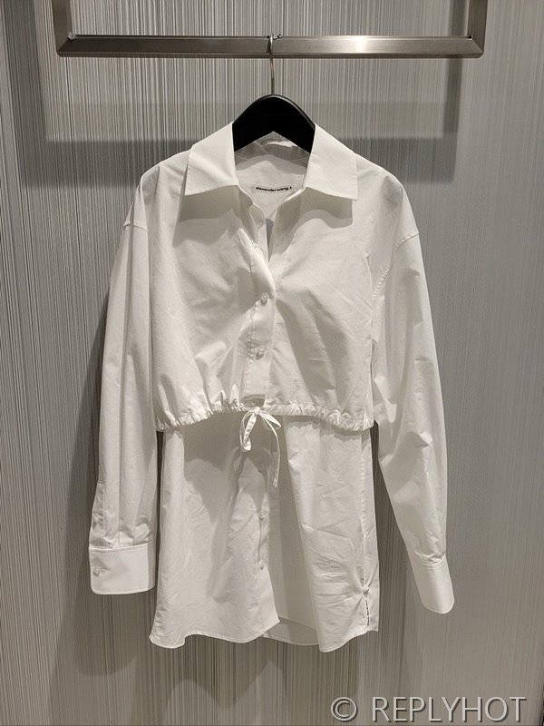 알렉산더왕 페이크 투피스 셔츠 드레스