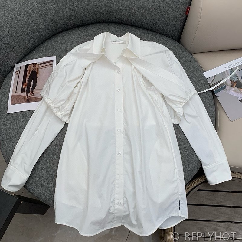 알렉산더왕 페이크 투피스 셔츠 드레스