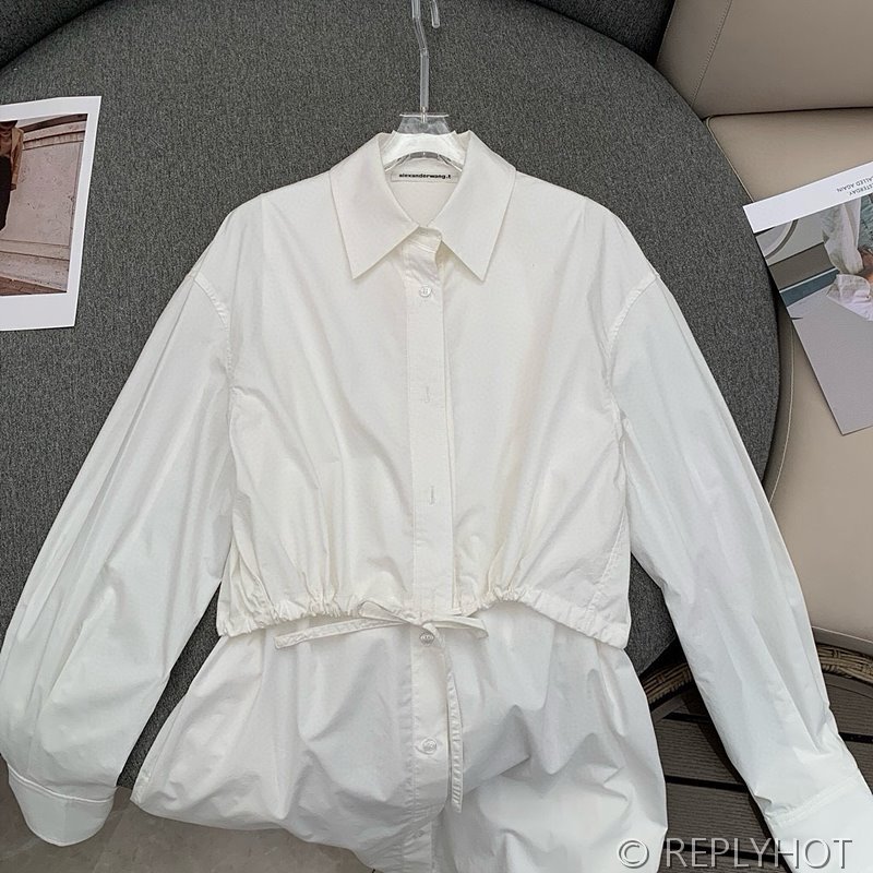 알렉산더왕 페이크 투피스 셔츠 드레스