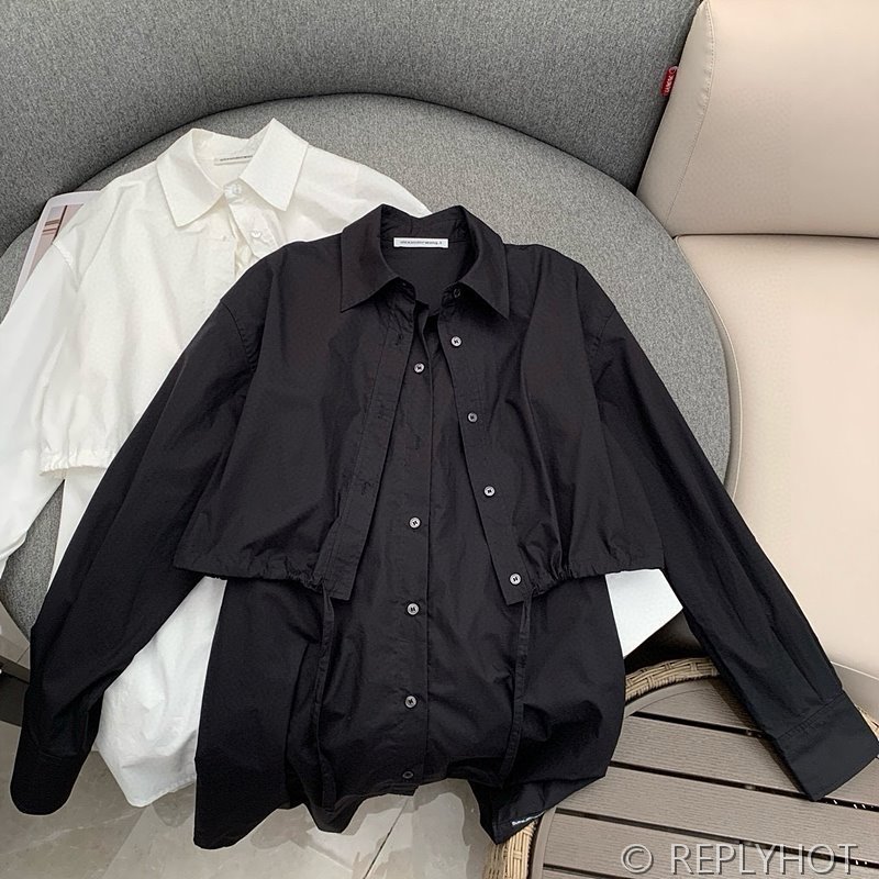 알렉산더왕 페이크 투피스 셔츠 드레스