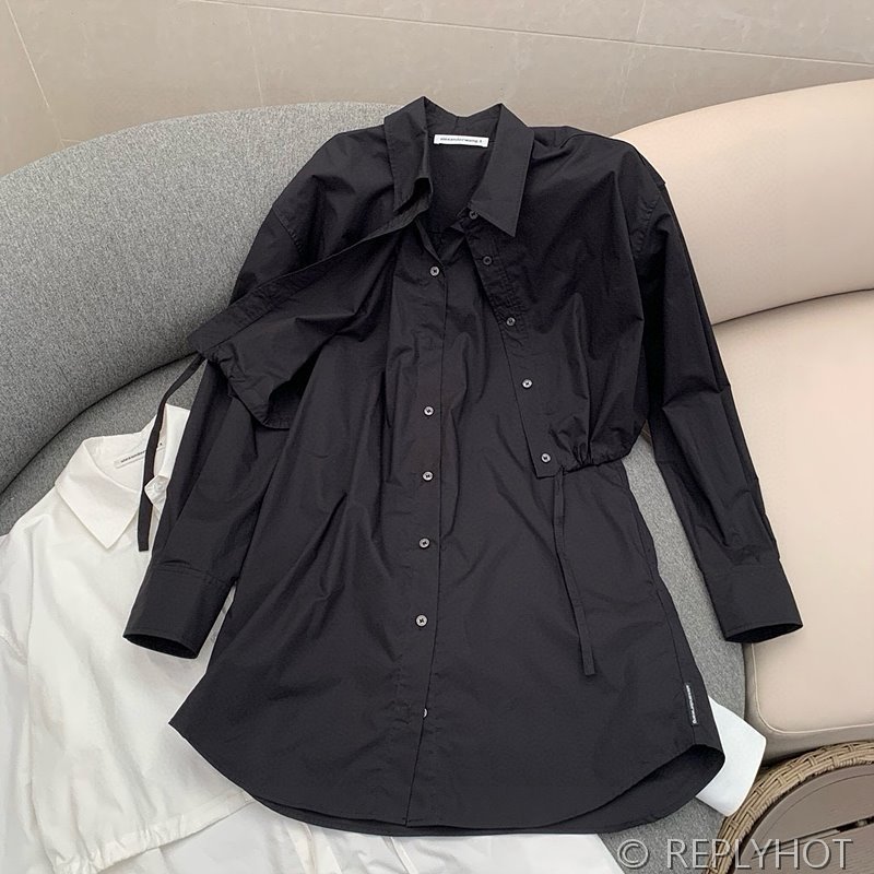 알렉산더왕 페이크 투피스 셔츠 드레스