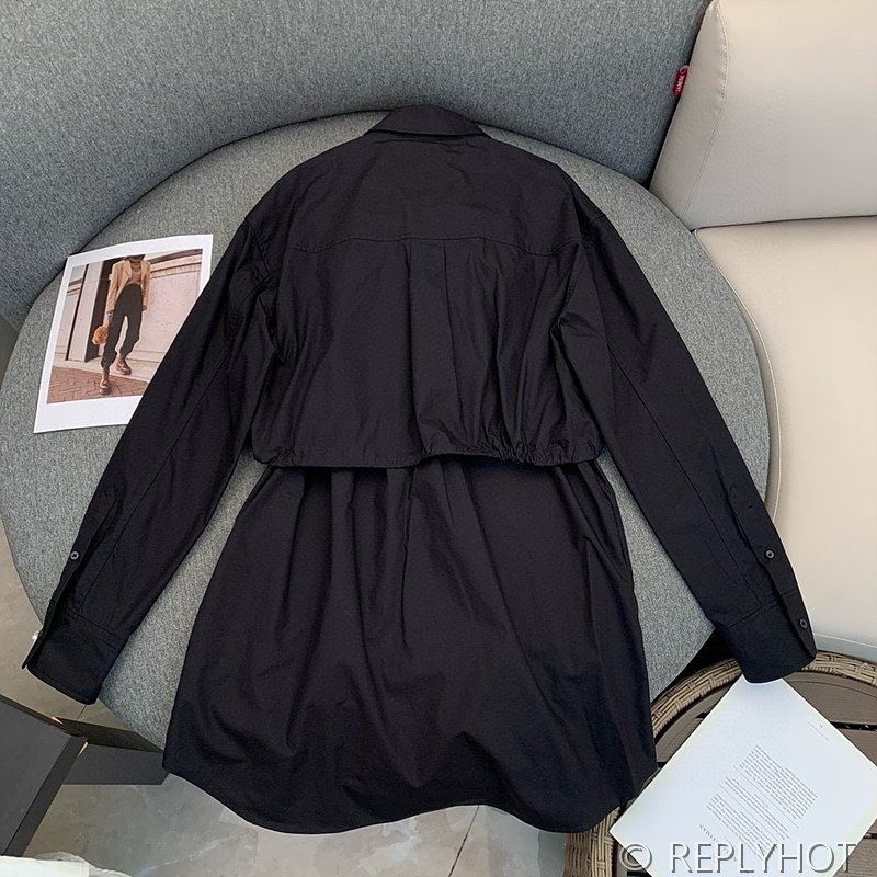 알렉산더왕 페이크 투피스 셔츠 드레스