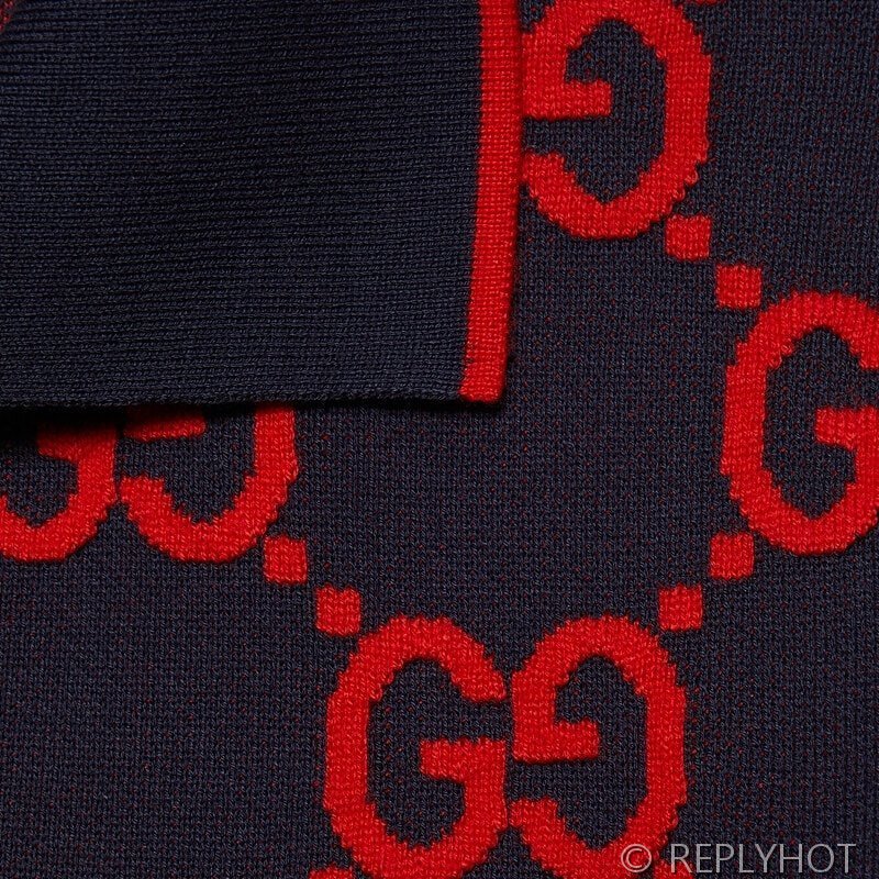 구찌 GG 실크 및 코튼 혼방 폴로 스커트 [매장가 298만원대]