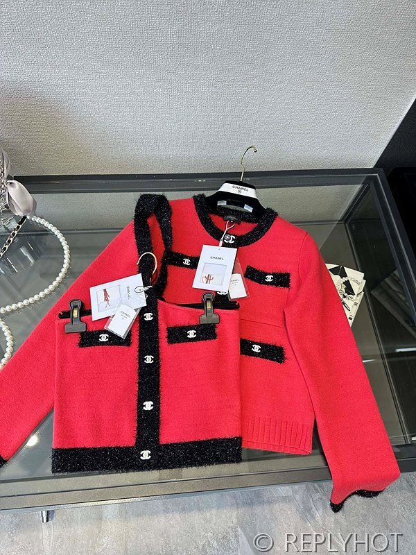 샤넬 레드 투피스 [매장가 380만원대]