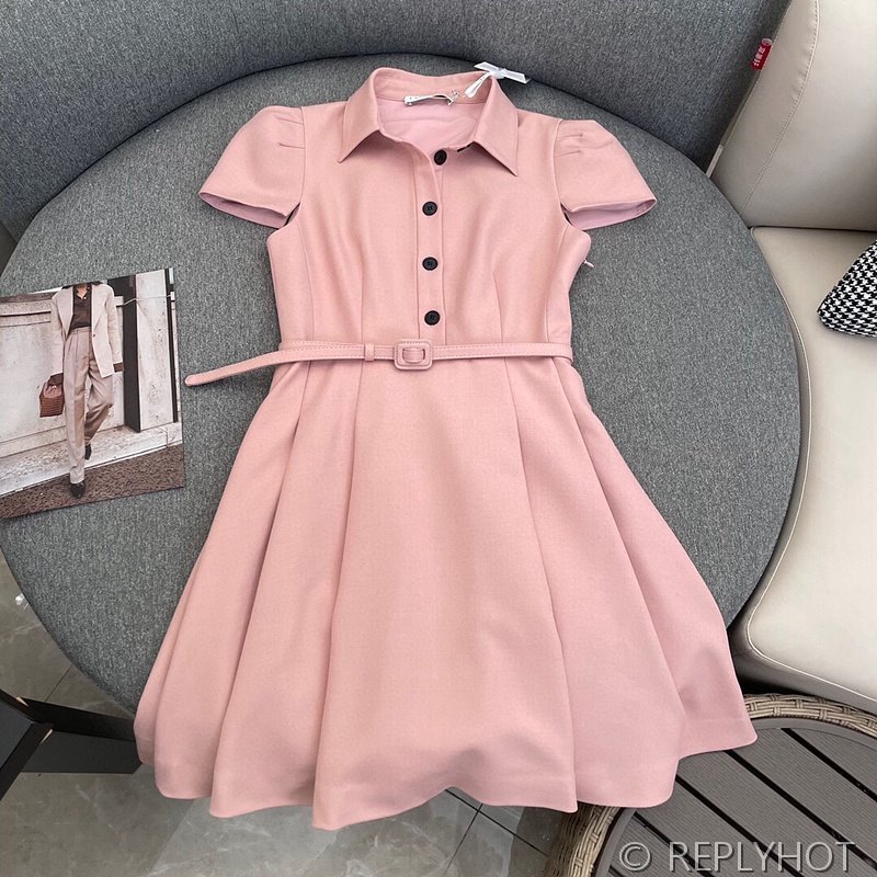 디올 플리츠 반팔 원피스 [매장가 370만원대]