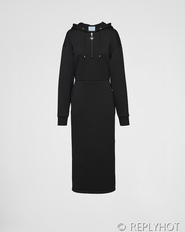 프라다 Cotton fleece dress [매장가 590만원대]