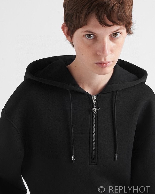 프라다 Cotton fleece dress [매장가 590만원대]