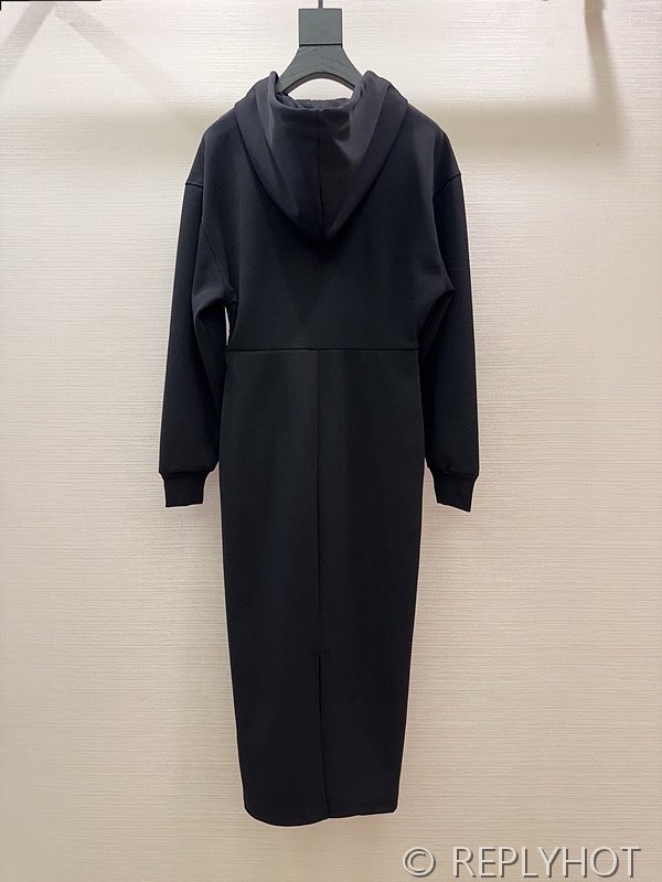 프라다 Cotton fleece dress [매장가 590만원대]
