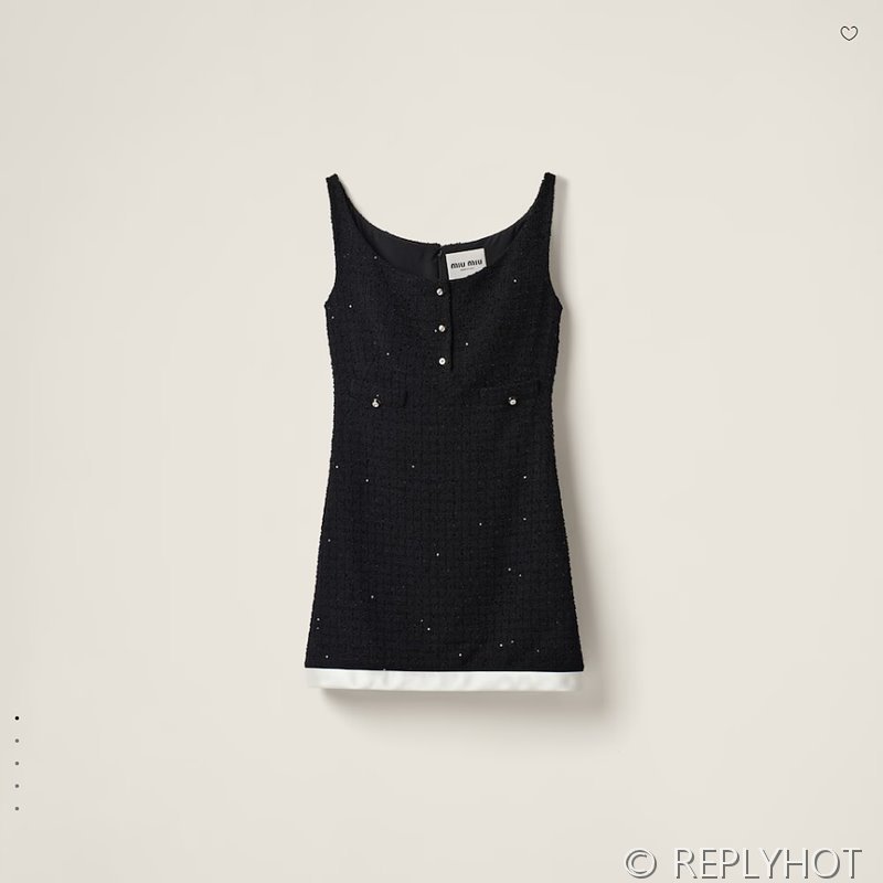 미우미우 장원영 원피스[매장가 430만원대]