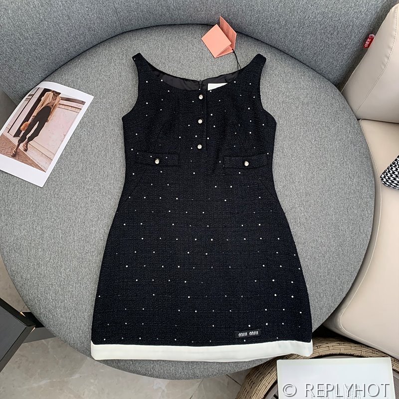 미우미우 장원영 원피스[매장가 430만원대]