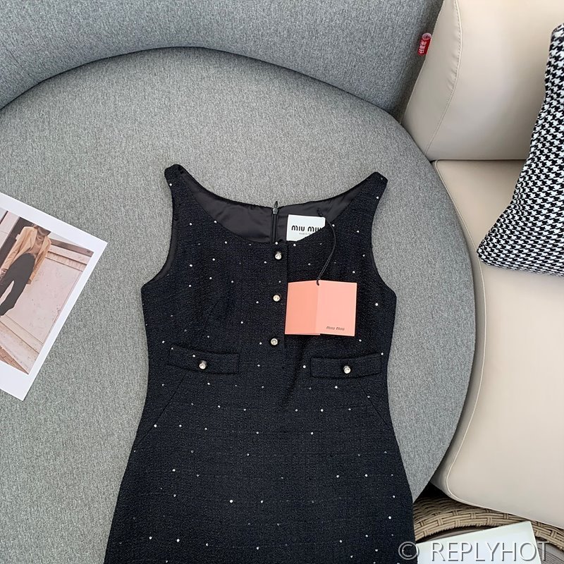 미우미우 장원영 원피스[매장가 430만원대]