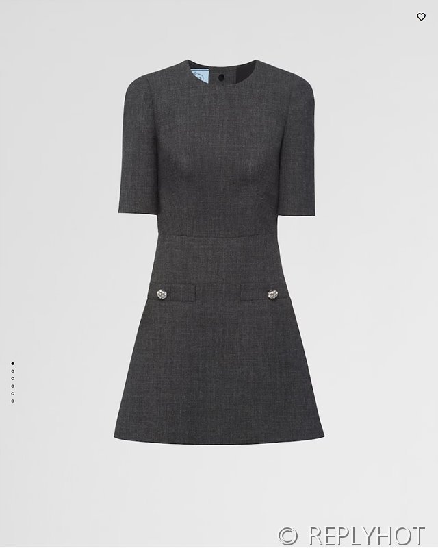 프라다 울 미니드레스 [매장가 400만원대]