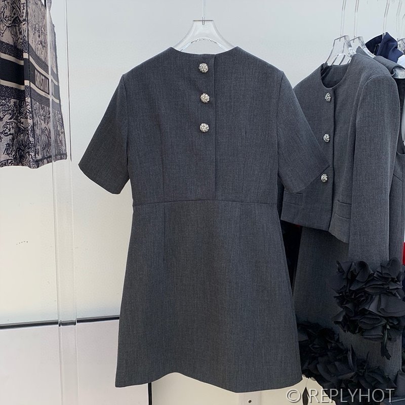 프라다 울 미니드레스 [매장가 400만원대]