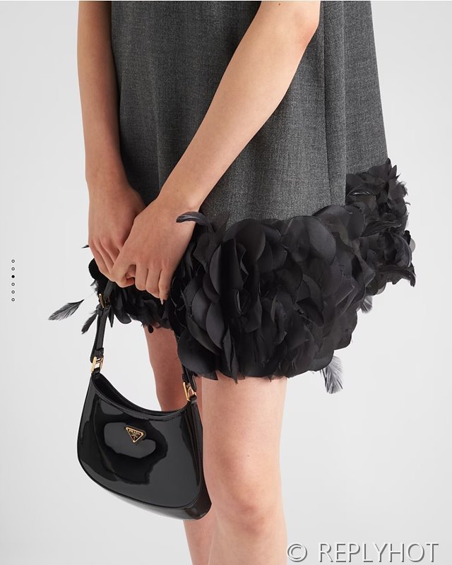 프라다 자수 울 미니드레스 [매장가 860만원대]