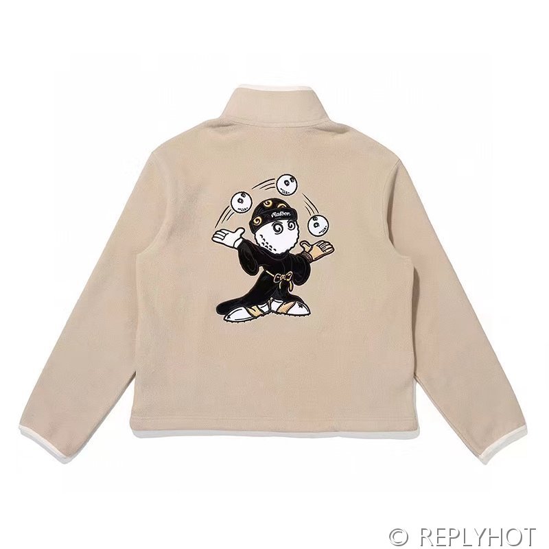 말본 Malbon 여성 위자드 플리스 하프집업 티셔츠 / 2컬러