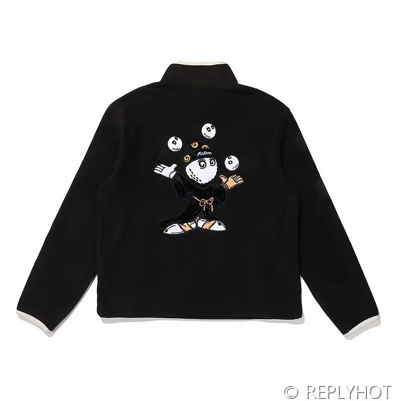 말본 Malbon 여성 위자드 플리스 하프집업 티셔츠 / 2컬러